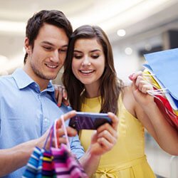 sms solution attracts customers in retail stores